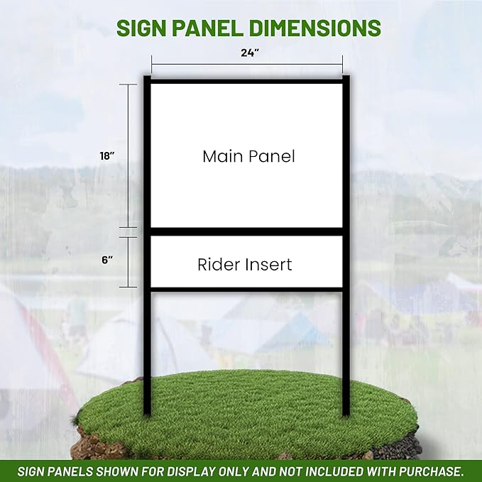 Explore Custom H-Frame Sign Holders (Slide-In) Templates & Personalize ...